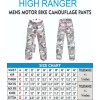 Men Motorbike Camouflage Cargo Jeans Pants Reinforced with DuPont™ Kevlar® fiber